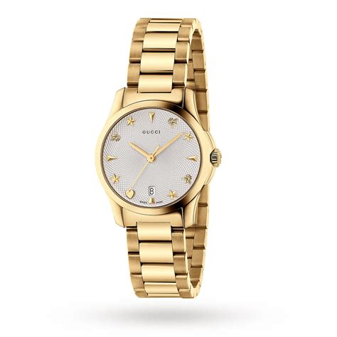 1988 womens gucci watch gold|gucci ladies watch with diamonds.